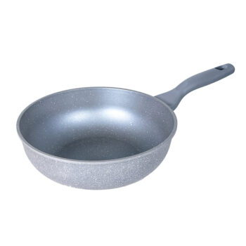 Marble Die-Cast Wok Pan (30 cm)