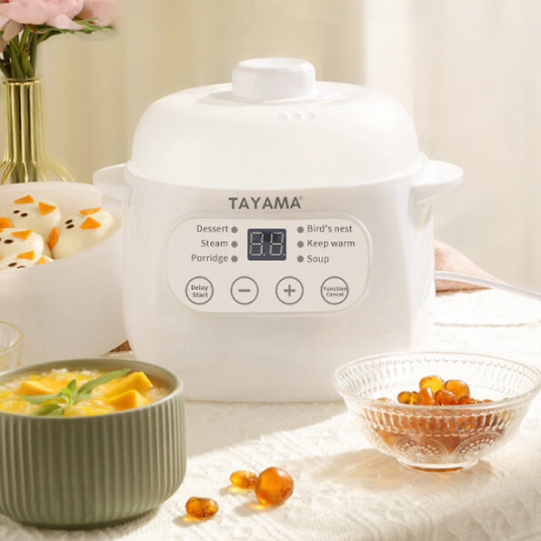 1 Qt. Mini Electric Ceramic Stew Cooker