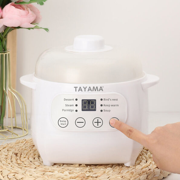 1 Qt. Mini Electric Ceramic Stew Cooker