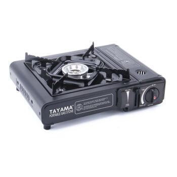 Portable Gas Camping Stove, Black