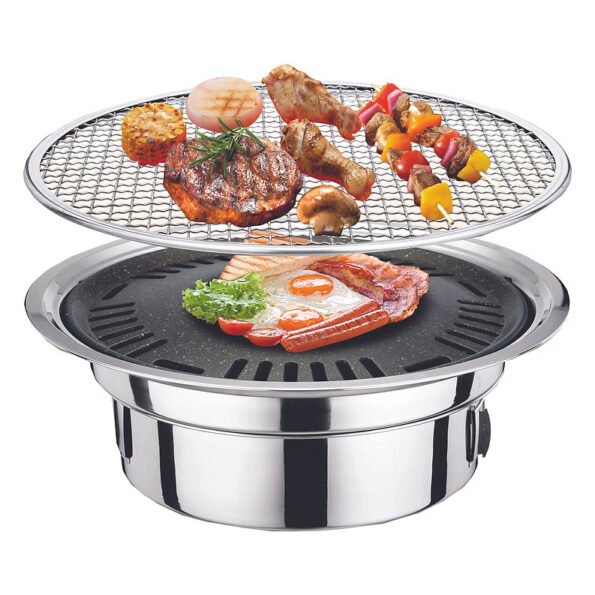 Stainless Steel Outdoor Charcoal Grill