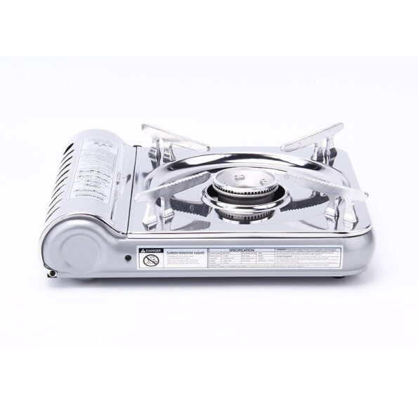 Portable Gas Camping Stove, Stainless Steel