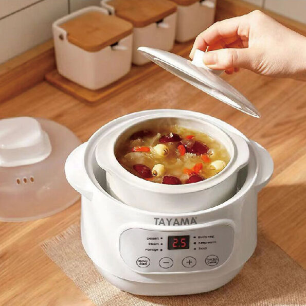 1 Qt. Mini Electric Ceramic Stew Cooker