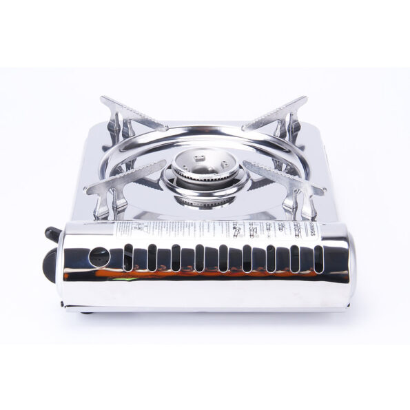 Portable Gas Camping Stove, Stainless Steel