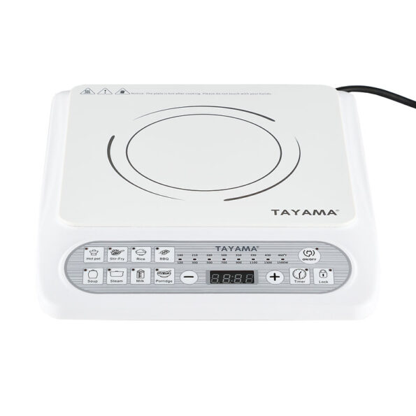 1500-Watt Induction Cooktop, White