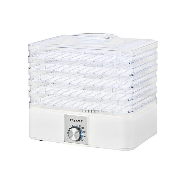 5-Stackable Clear Trays Food Dehydrator