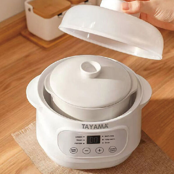 1 Qt. Mini Electric Ceramic Stew Cooker