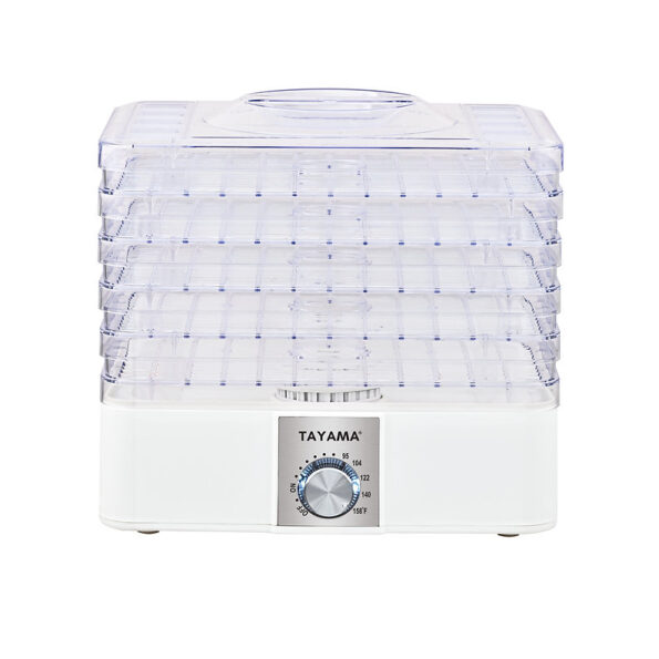 5-Stackable Clear Trays Food Dehydrator