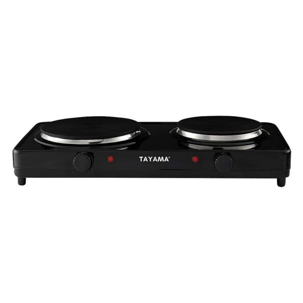 Dual Burner Diecast Hot Plate with Temperature Control