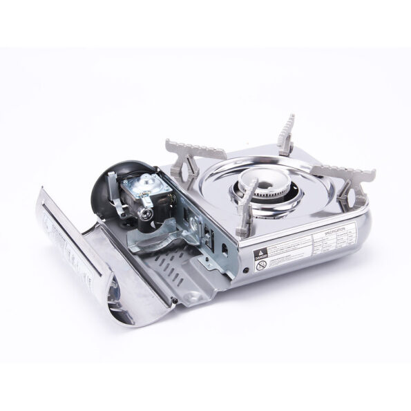 Mini Portable Gas Camping Stove, Stainless Steel