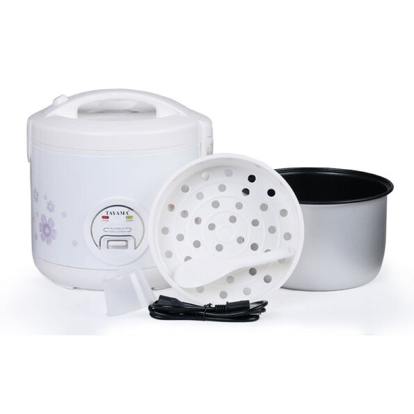 10-Cup Rice Cooker with Steamer (20-Cup Cooked)