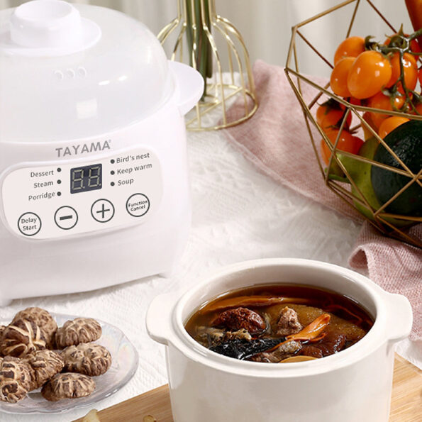 1 Qt. Mini Electric Ceramic Stew Cooker