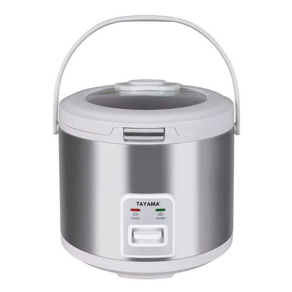 10-Cup Rice Cooker with Glass Lid (20-Cup Cooked)