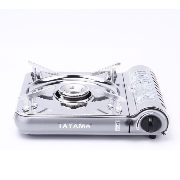 Portable Gas Camping Stove, Stainless Steel