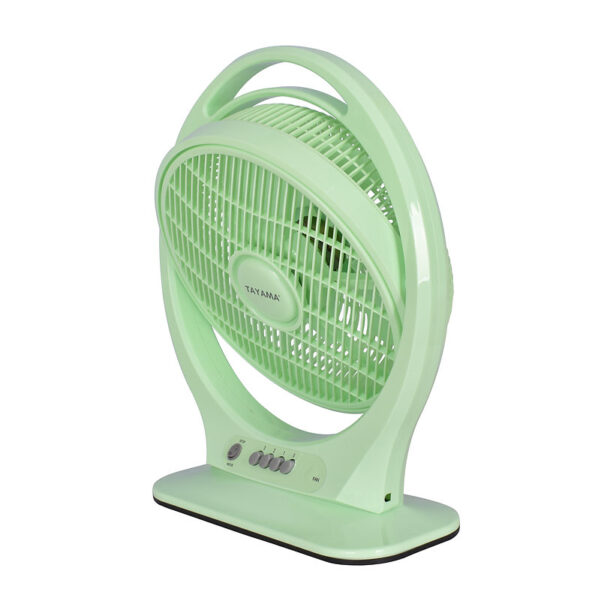 14 in. 3-Speed Box Fan Light Mint Green