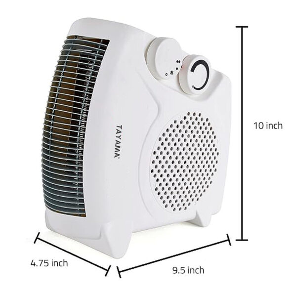 Portable Compact Dual Fan Heater