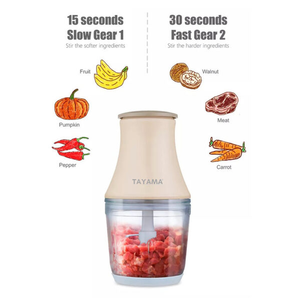 2.5 Cup Mini Chopper Food Processor