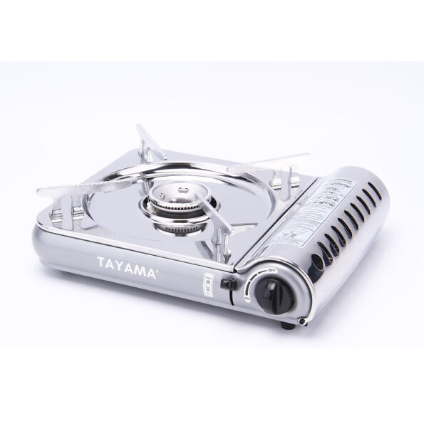 Portable Gas Camping Stove, Stainless Steel