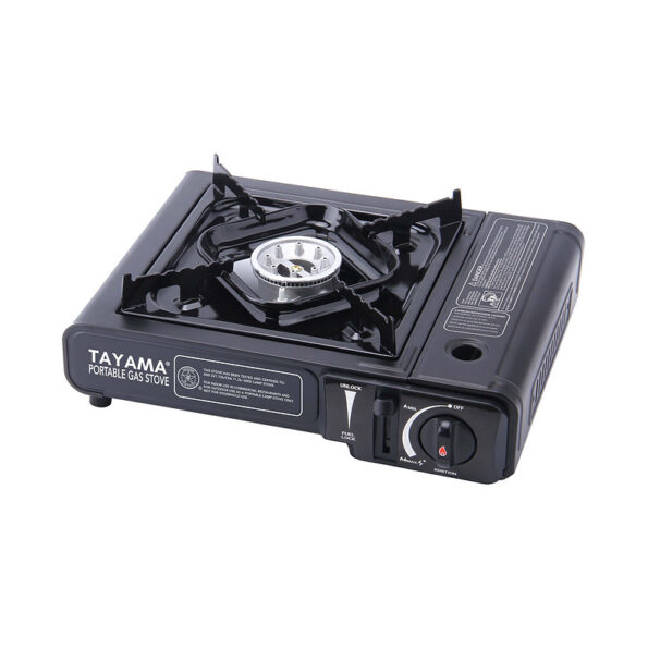 Portable Gas Camping Stove, Black