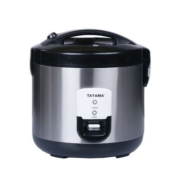 10-Cups Rice Cooker with Steamer (20-Cup Cooked)