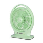 14 in. 3-Speed Box Fan Light Mint Green